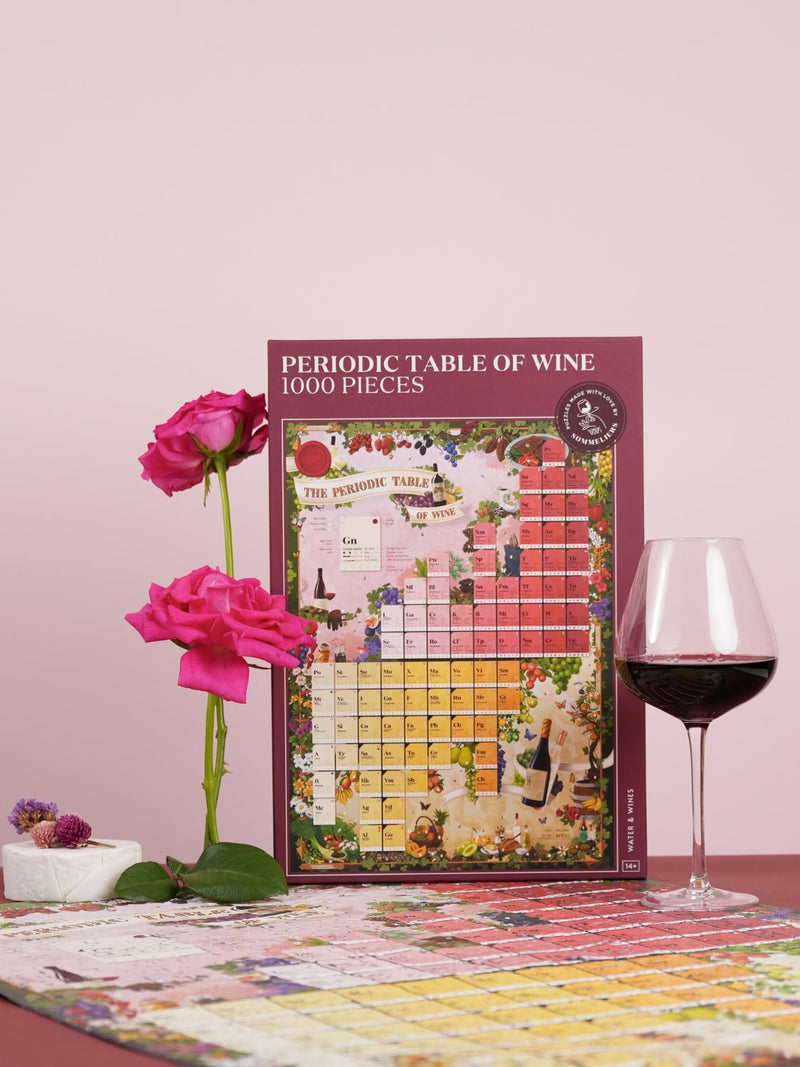 Wine Puzzle - Periodic Table of Wine