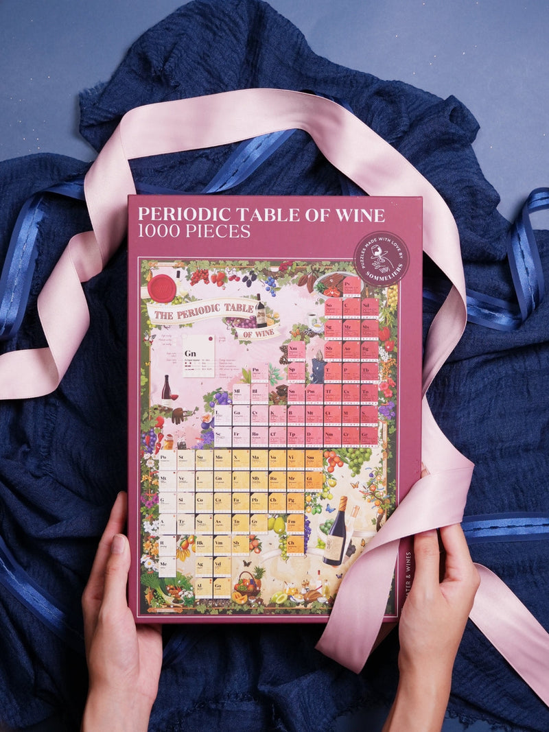 Wine Puzzle - Periodic Table of Wine